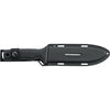 MAC Coltellerie tactical knife complete set with black molded polymer sheath and multiple carry options