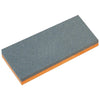 MAC Coltellerie dual-sided sharpening stone - gray top surface with orange base layer for knife maintenance
