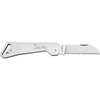 MAC Coltellerie stainless steel sailing knife with fully tempered blade and integrated marlinspike, professional marine cutting tool