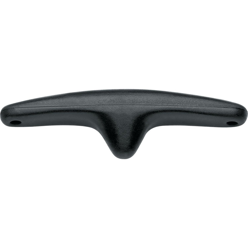 MAC Coltellerie black tactical knife sheath bottom view showing T-shaped profile and mounting holes