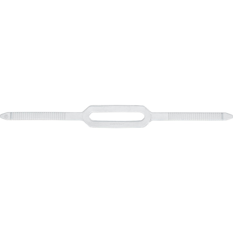 Stainless steel knife blade tang with mounting holes and serrated edge