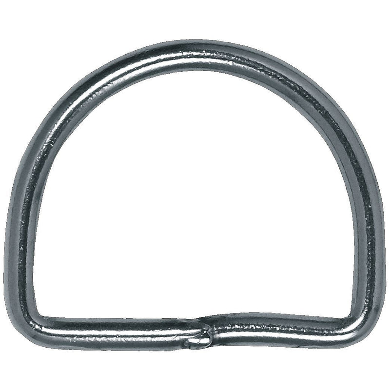 MAC Coltellerie welded D-ring in stainless steel construction for permanent attachment points and rigging connections
