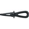 MAC Coltellerie tactical diving knife with all-black finish and serrated blade