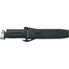 MAC Coltellerie tactical knife in black nylon sheath with retention strap