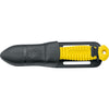 MAC Coltellerie diving knife with yellow paracord-wrapped handle in black tactical sheath