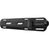 MAC Coltellerie black tactical knife sheath with MOLLE attachment system, horizontal carry design