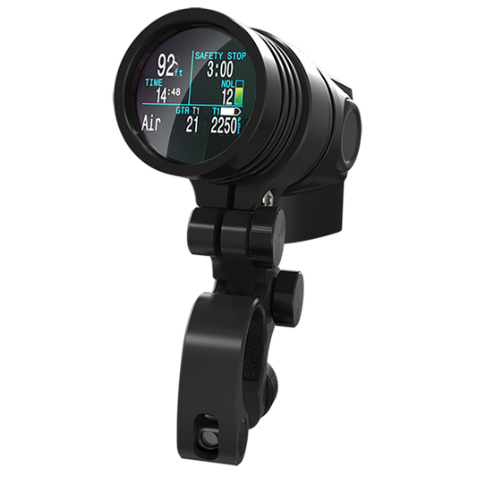 Shearwater NERD 2 Dive Computer Display – High-Resolution HUD Interface