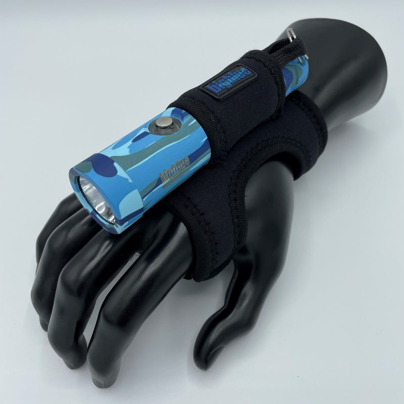 Goodman Glove, Hands-Free Adjustable Light Mount for Underwater Diving