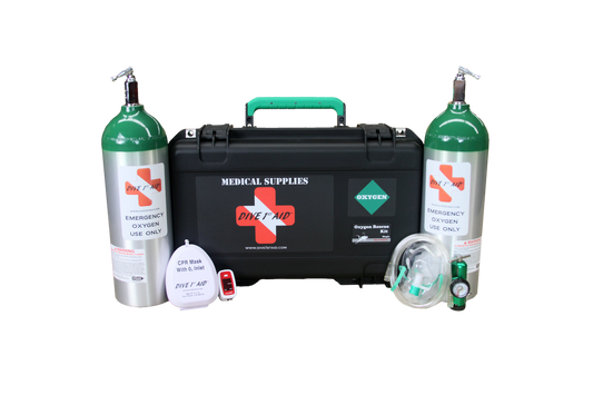 Commercial Diver W/ Double O2 & AED