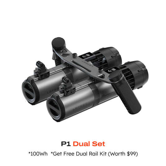 LEFEET P1 Scooter – Dual (100 Wh Batteries)
