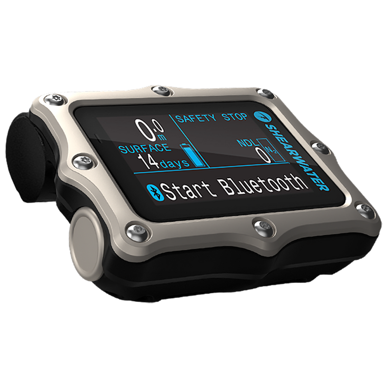 Shearwater Perdix 2 Dive Computer – Silver Bezel Product View
