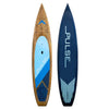 The Tahiti 12'6" – Touring Inflatable SUP with Wood-Grain Finish