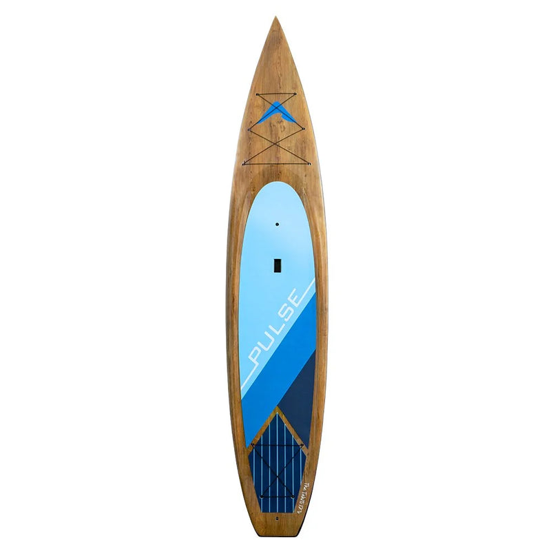 The Tahiti 12'6" – Touring Inflatable SUP with Wood-Grain Finish