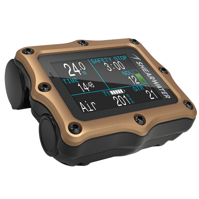 Shearwater Perdix 2 Dive Computer – Black Bezel Product View