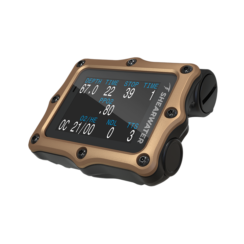 Shearwater Perdix 2 Dive Computer – Silver Bezel Product View