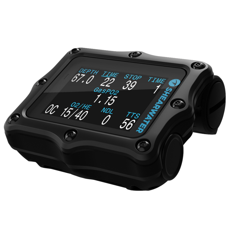 Shearwater Perdix 2 Dive Computer – Black Bezel Product View