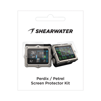 Shearwater Perdix & Petrel Screen Protector Kit – Includes Film and Applicator