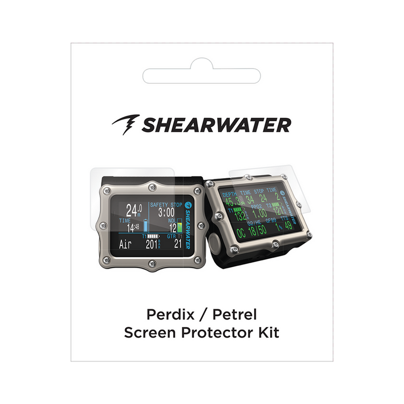 Shearwater Perdix & Petrel Screen Protector Kit – Includes Film and Applicator