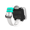 Shearwater Peregrine Light Dive Computer – Rear View with Teal Loop Straps