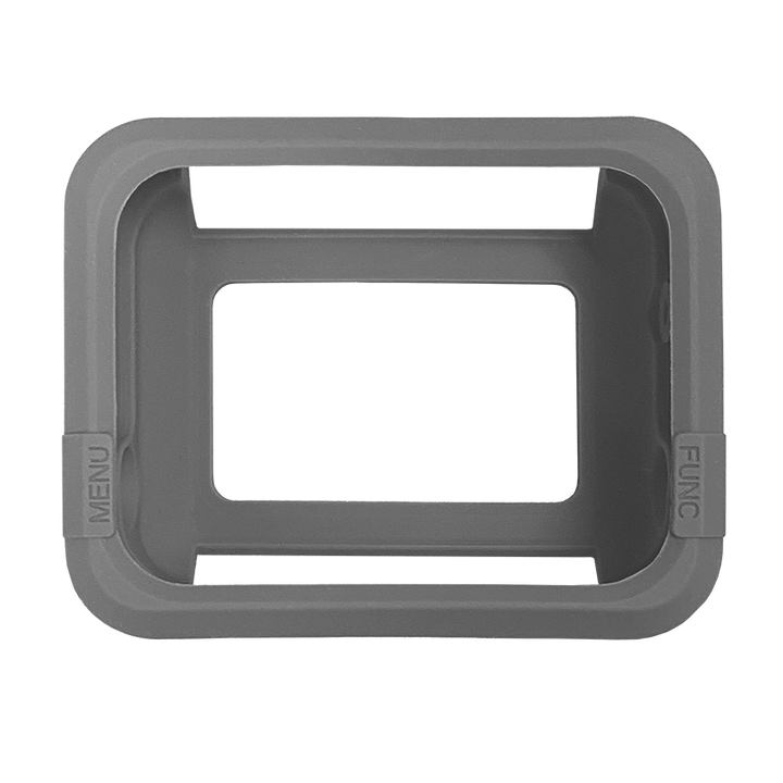 Shearwater Peregrine Grey Dive Computer – Front View with Case (800x800)
