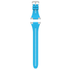 Shearwater Peregrine Ocean Blue Long Straps with Lug Screws – Dive Computer Wristband Setup