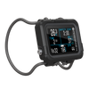 Shearwater Peregrine TX Dive Computer – Right Isometric View Showing NX32 Descent at 26M with Shock Cord