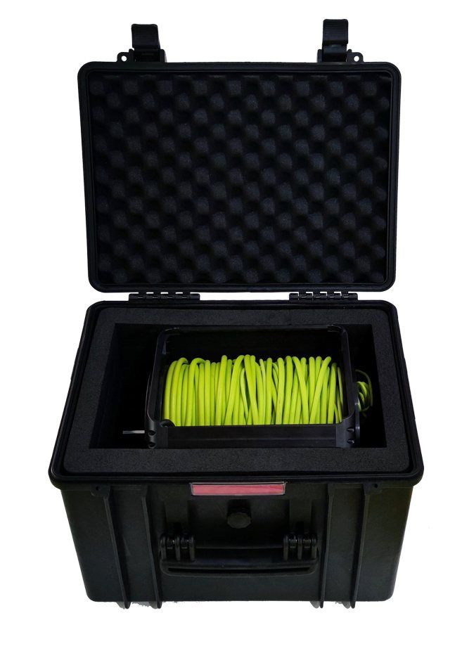 QYSEA 300M Tether Spool (Industrial Case)-ROV-Scuba Schools of America