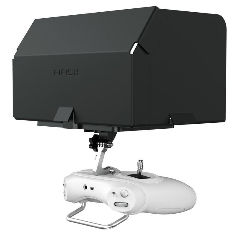 QYSEA 2-in-1 Adjustable iPad Holder with Sunhood
