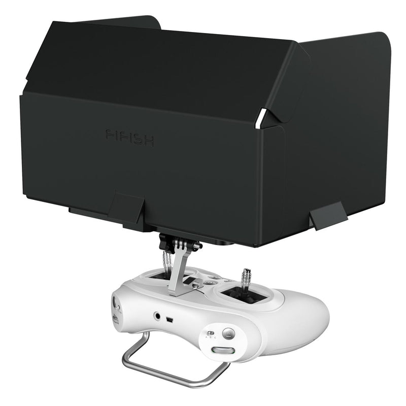 QYSEA 2-in-1 Adjustable iPad Holder with Sunhood