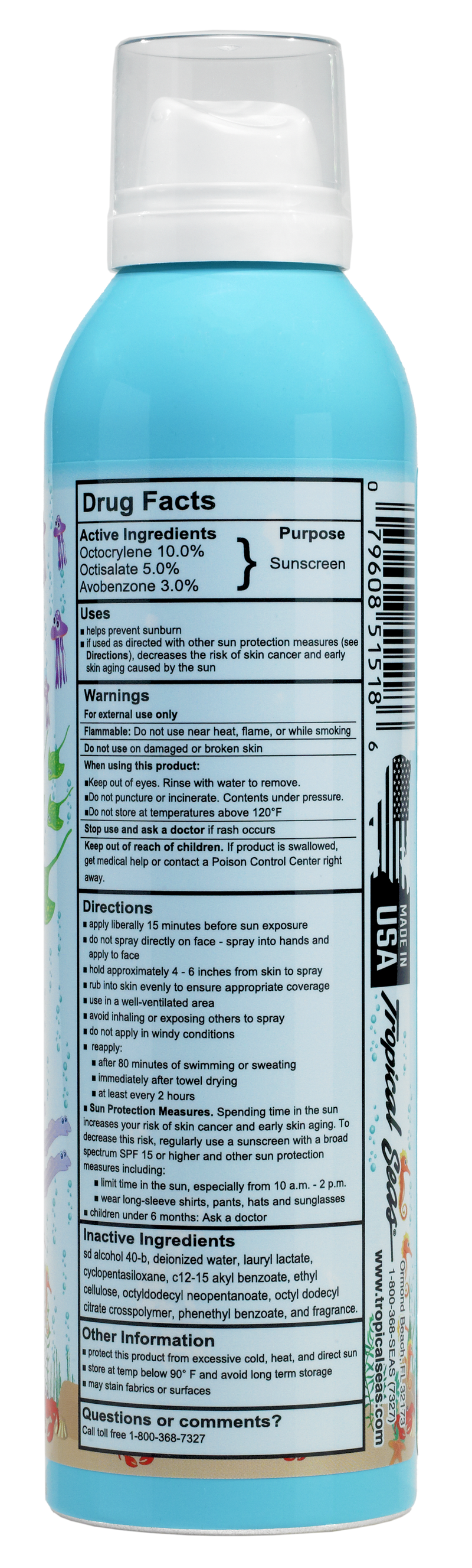 REEF BABIES SPF 50 SPRAY 6 OZ