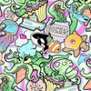 Sugar & Scuba Candy Octopus Contour Rash Guard