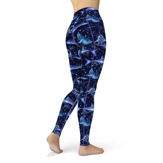 Whale Shark Wonderland Leggings