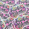 Spacefish Army Octofloral Sticker
