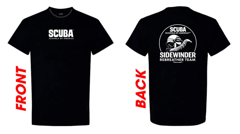 KISS Rebreather Dive Shirt, Tech Diver Graphic Tee, Scuba Apparel