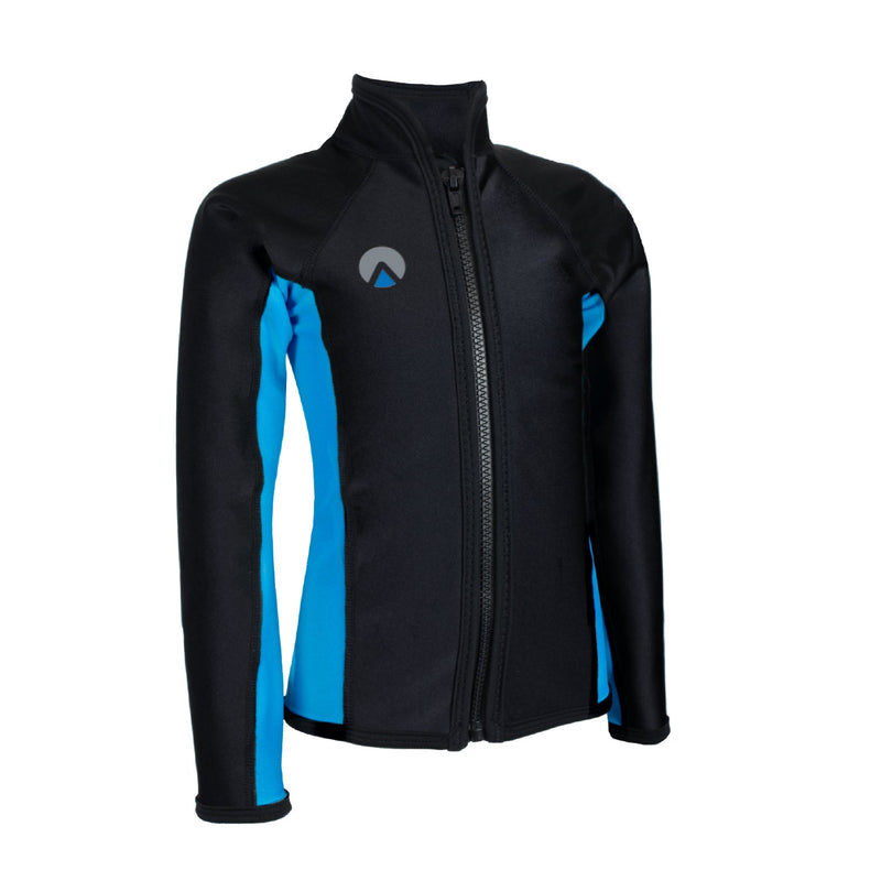 Sharkskin Chillproof Long Sleeve Full Zip Top (Junior)