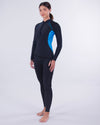 Sharkskin Chillproof Long Sleeve Chest Zip Top (Women's)
