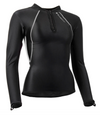 Sharkskin Chillproof Long Sleeve Chest Zip Top (Women's)