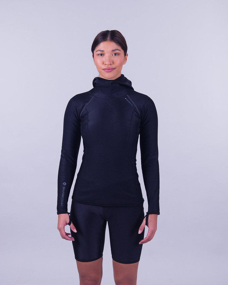 Sharkskin Chillproof Long Sleeve with Hood (Women's)
