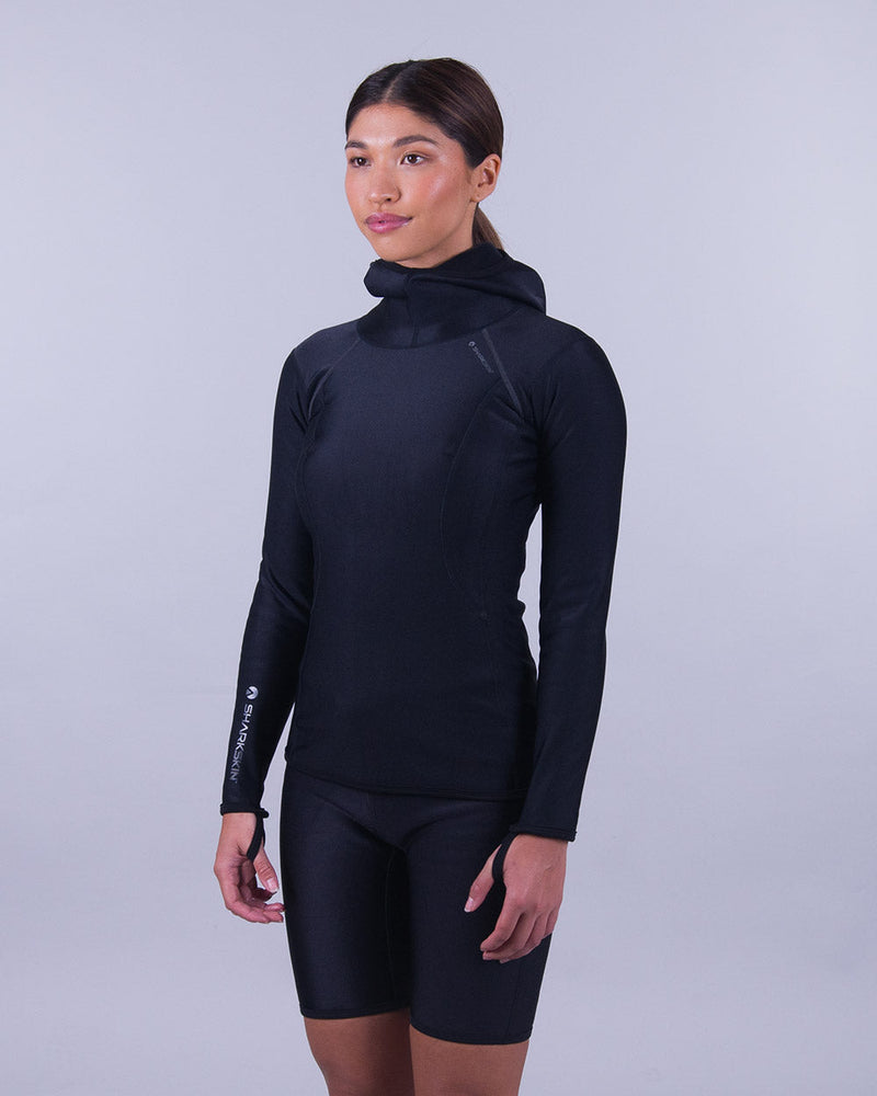 Sharkskin Chillproof Long Sleeve with Hood (Women's)