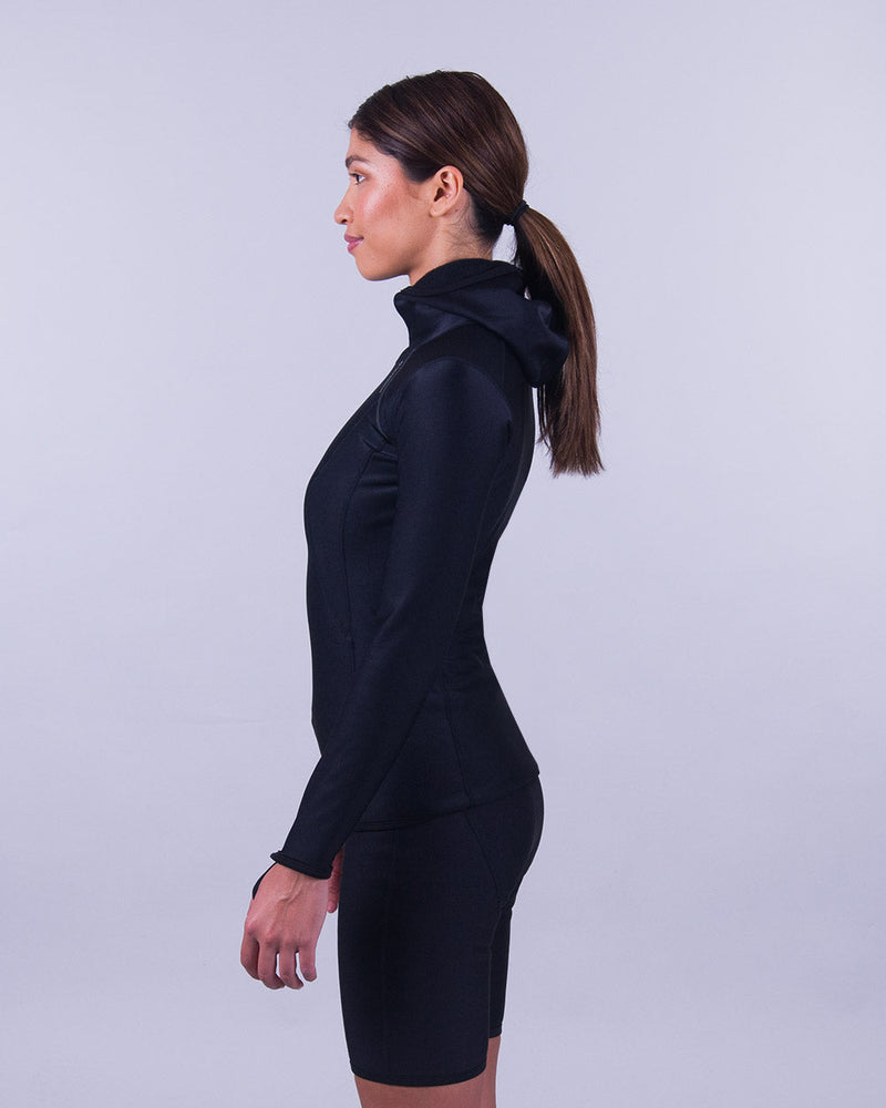 Sharkskin Chillproof Long Sleeve with Hood (Women's)