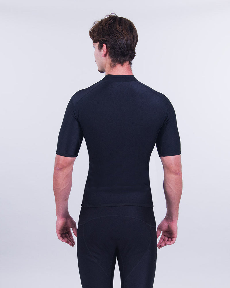 Sharkskin Chillproof Short Sleeve Chest Zip (Men's)