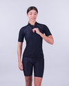 Sharkskin Chillproof Short Sleeve Chest Zip (Women's)