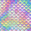 Eco-friendly Psychedelic Mermaid Bikini Sports Bra Hybrid