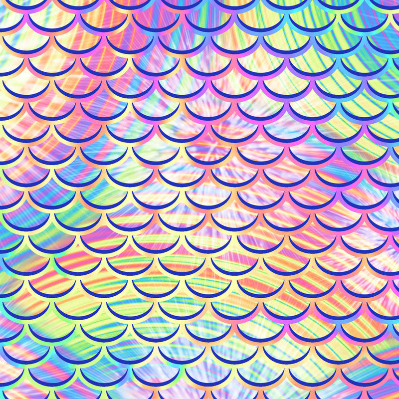 Zip-Up Psychedelic Mermaid