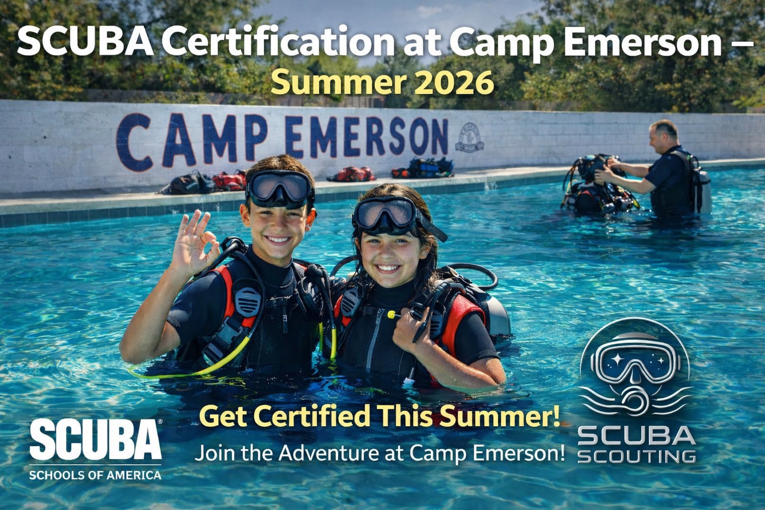 Scuba merit badge program Scuba Schools of America