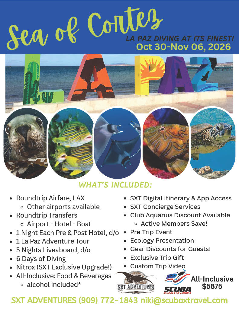 Sea of Cortez – La Paz | Oct 30 – Nov 06, 2026