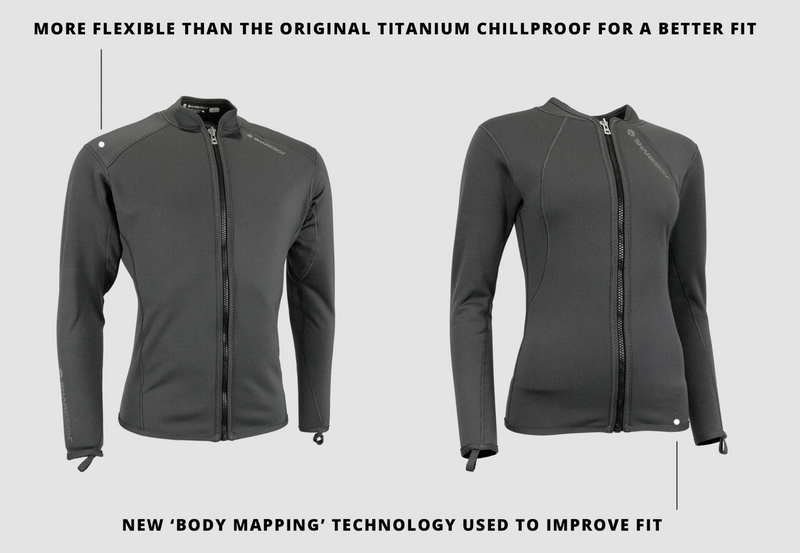Sharkskin Titanium 2 Long Sleeve Full Zip (Men's)
