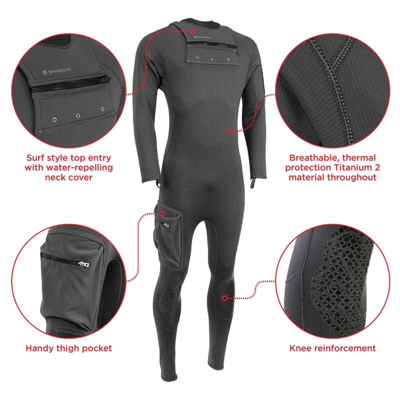 Sharkskin Titanium 2 Multi-Sport Suit (Men's)