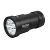 9000 Lumen Narrow Beam Tech Light, Powerful Long Range Illumination for Wreck and Cave Divers