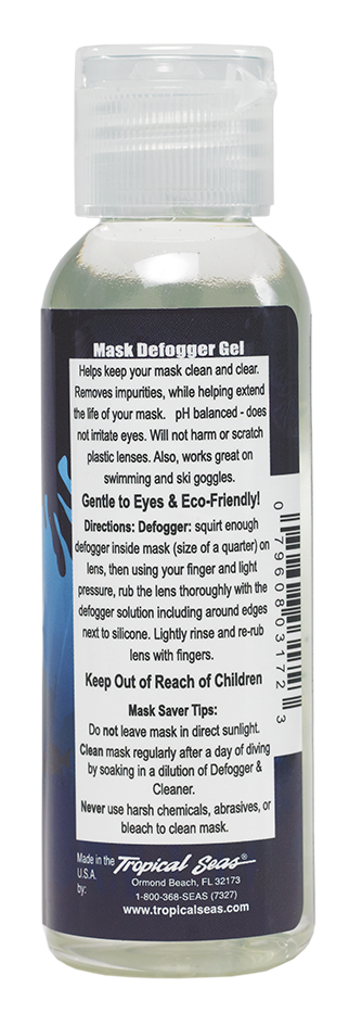 DIVE MASK DEFOGGER GEL 2 OZ